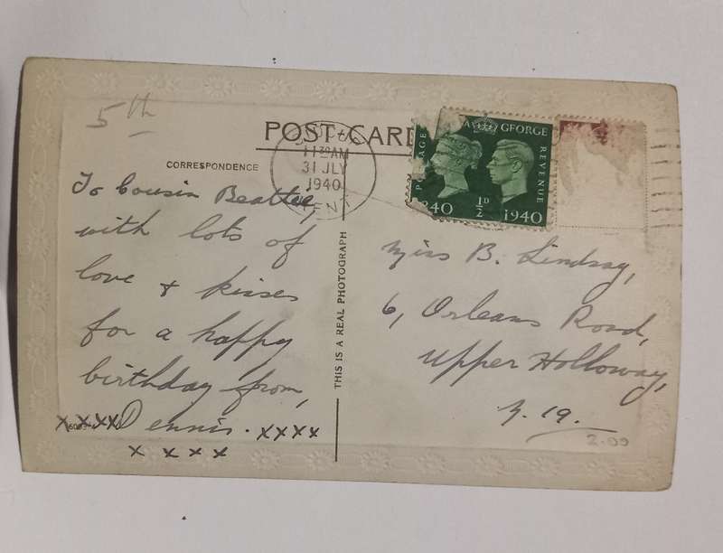 Vintage postcard