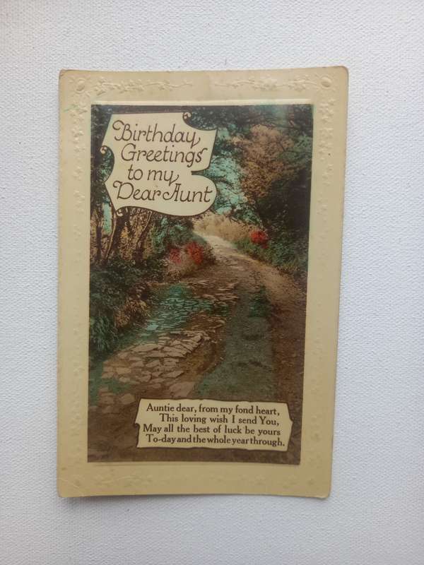 Vintage postcard