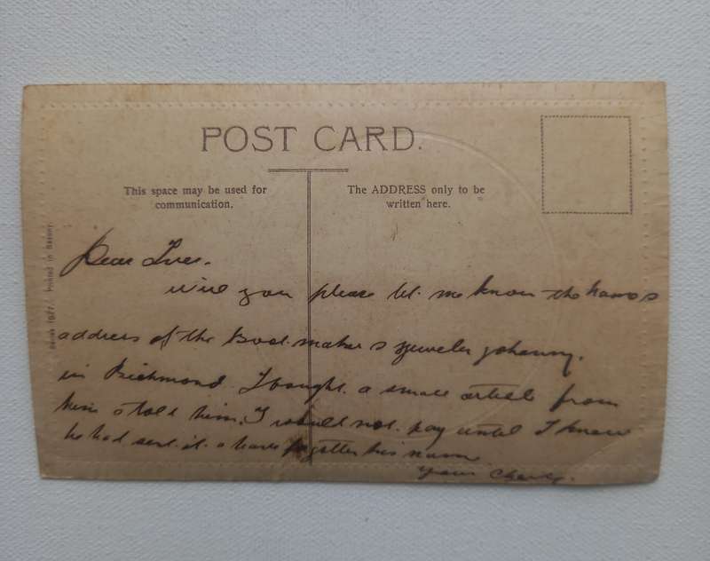 Vintage postcard