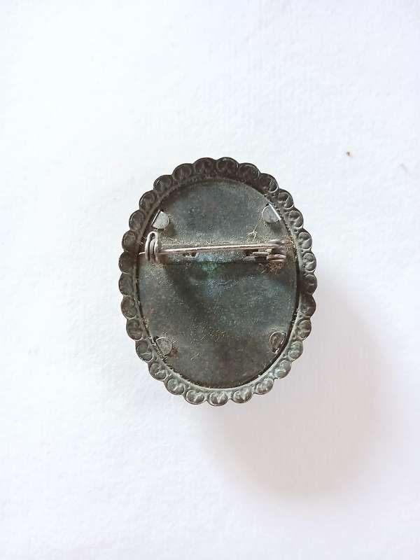 Vintage rose brooch