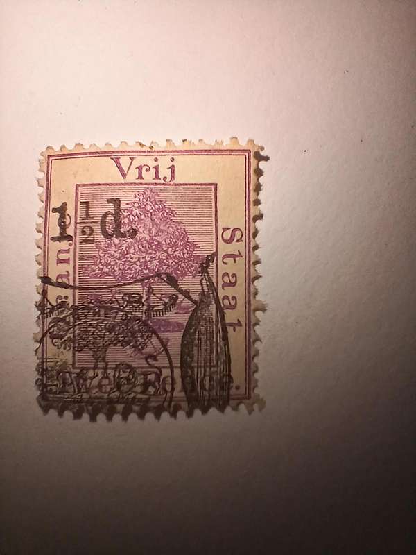 Orange free state 1 ½d overprint error