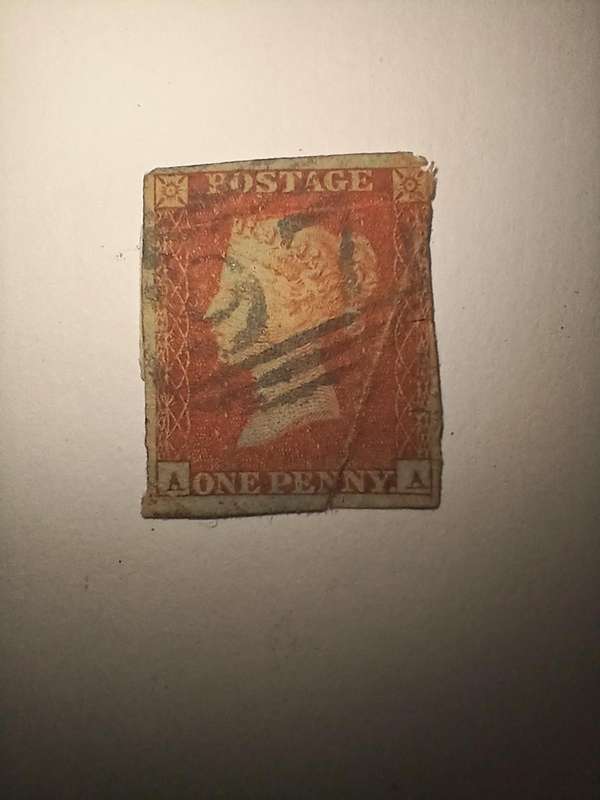 Penny Red stamp