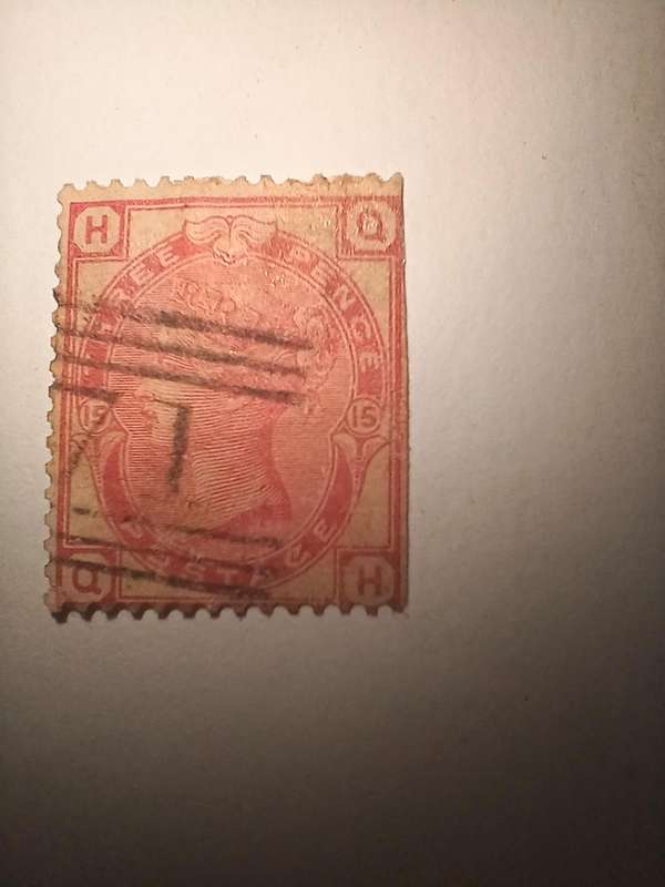 Queen victoria 3d rose stamp