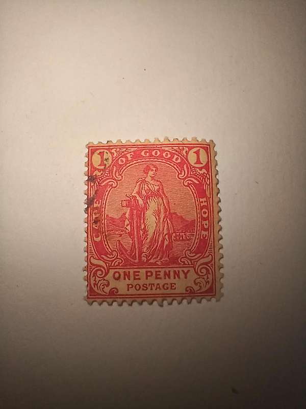 1d hope standing red carmine stamp