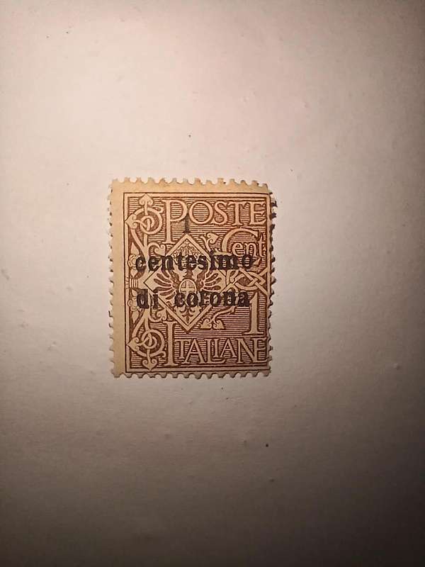 Poste Italiana with overprint