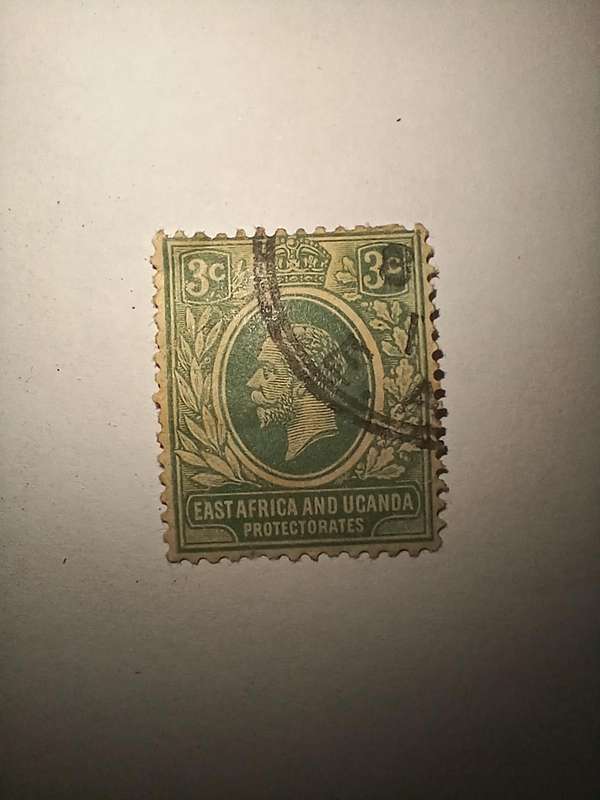 3c east africa uganda protectorate stamp