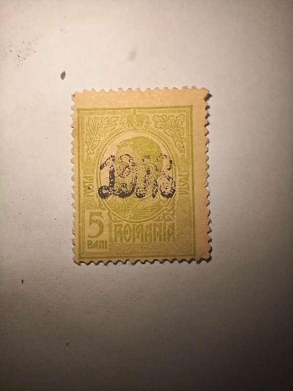 Romania 1918 overprint