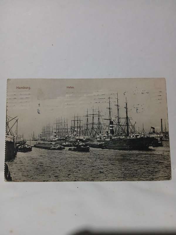 Vintage real picture postcard shipping