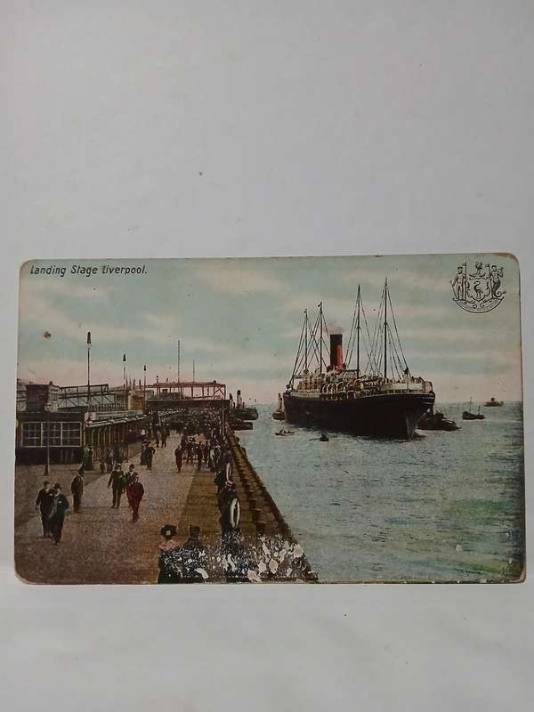 Vintage real picture shipping postcard