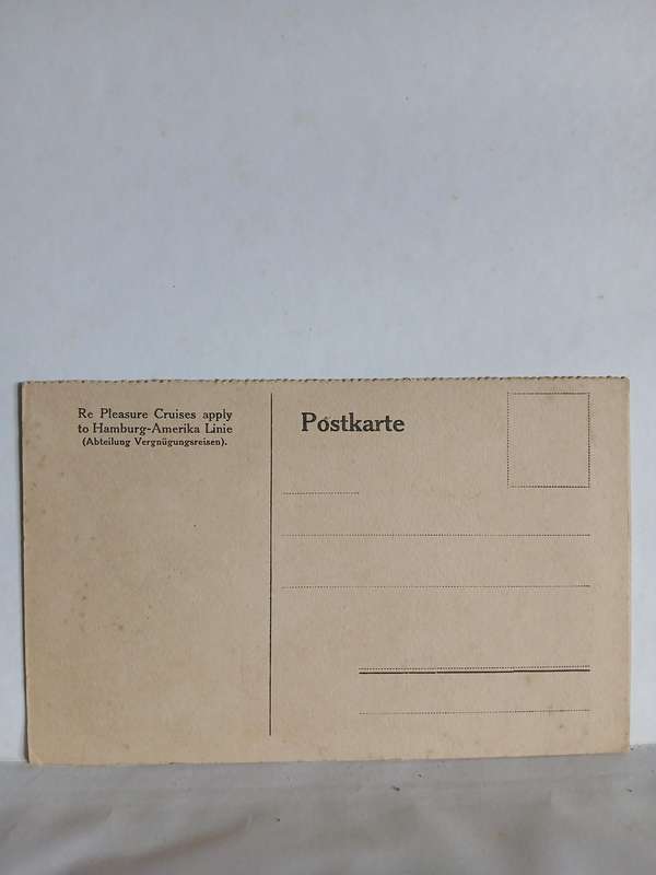 Vintage Maraak norway summer cruises postcard