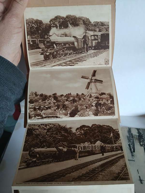 Southern budget Letter card with 6 art images of The world's smallest railway