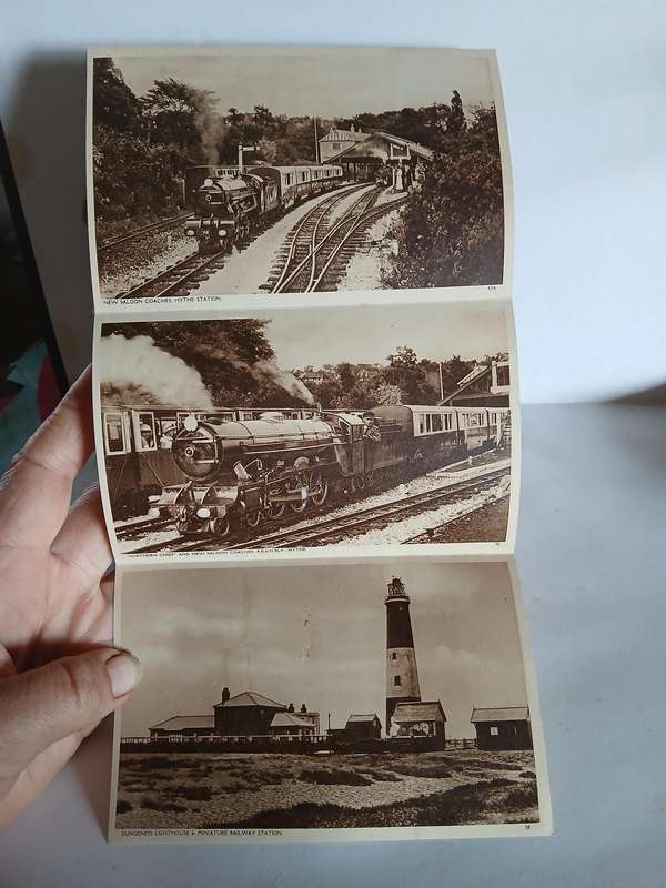 Southern budget Letter card with 6 art images of The world's smallest railway