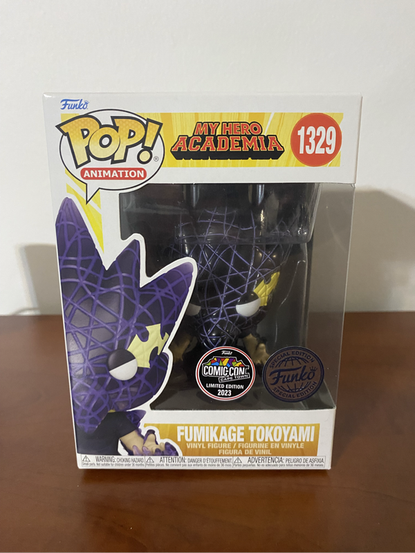 Funko Pop My Hero Comic Con Cape Town Limited Edition 2023 Fumikage Tokoyami