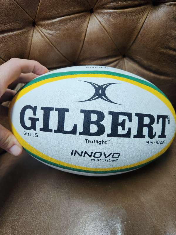 Springboks vs Ireland 2024 Durban test MATCH RUGBY BALL