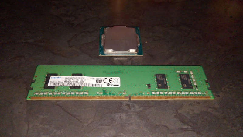 Core i3 7100 & DRR4 Ram 4GB