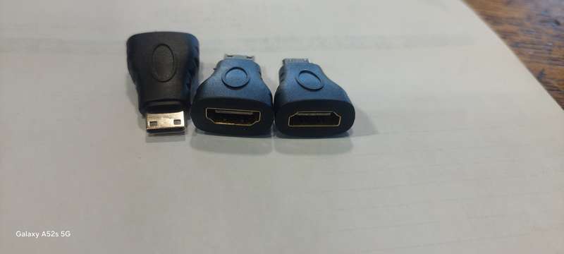 HDMI to Mini HDMI coupler