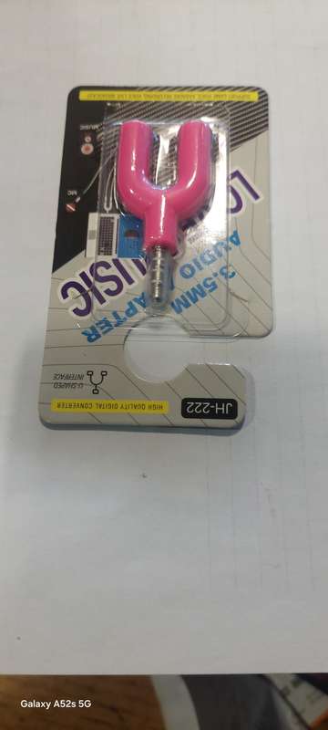 3.5mm audio adapter  U shaped