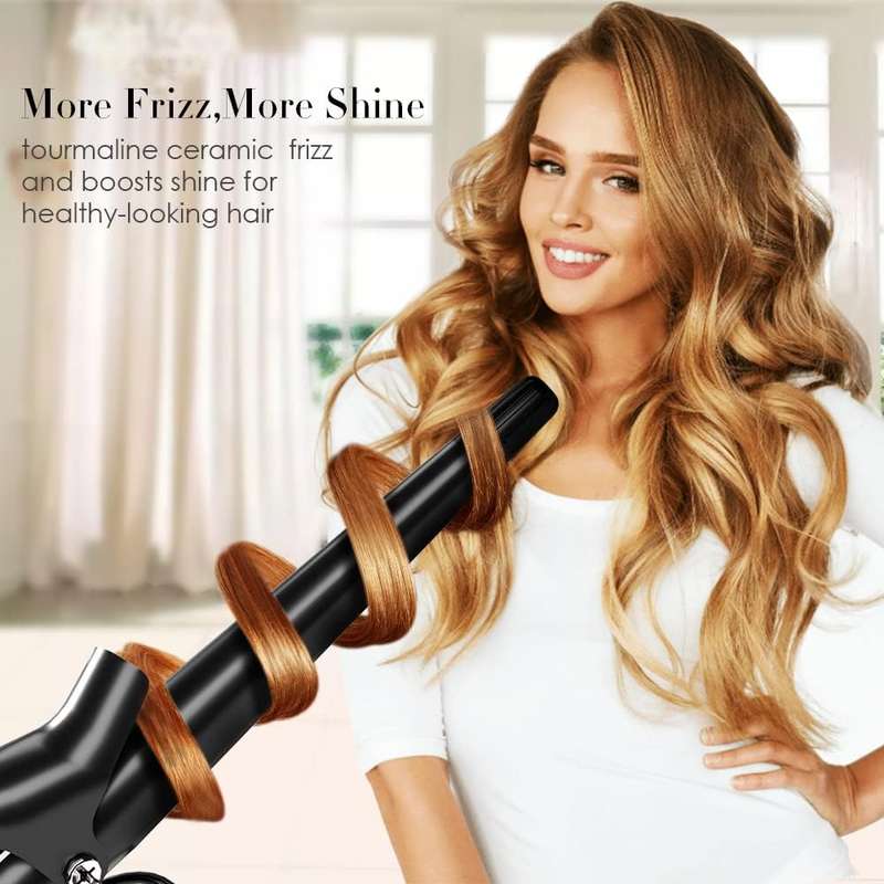 7-IN-1 INTERCHANGEABLE HAIR CURLING WAND SET CERAMIC HAIR CURLER