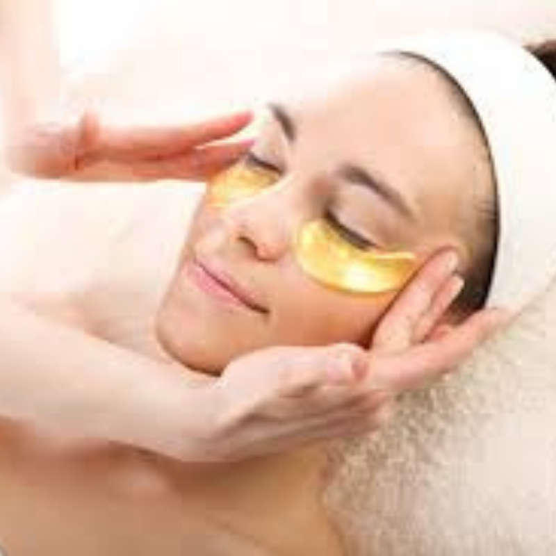 Anti Aging 24k Gold Collagen Eye Mask with Hyaluronic Acid