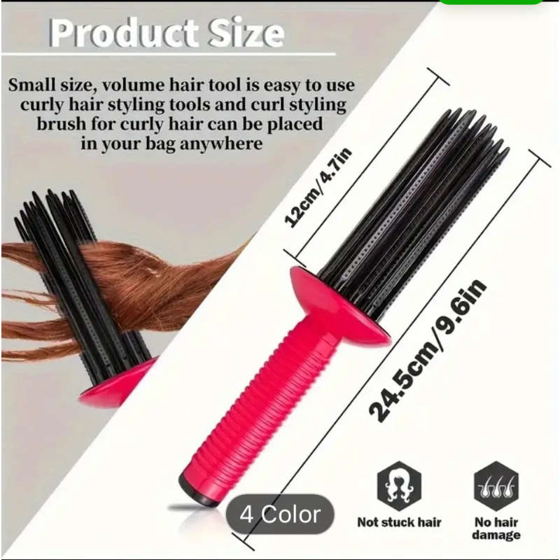 ROUNDED VERSATILE AIR VOLUME STYLING BRUSH