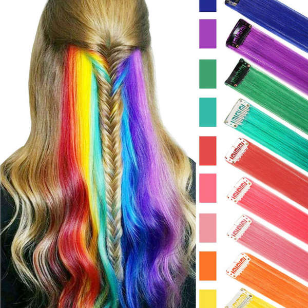 Hair Clip in Colour Accents