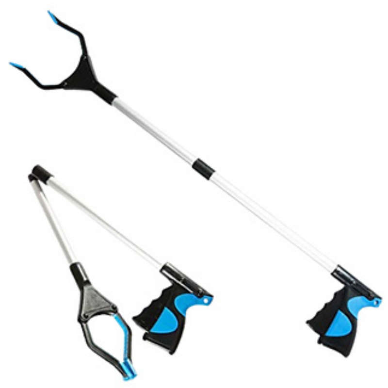 Reacher, Grabber, Long Handy Trash Hand Claw Assistant Living Pick Up Clamp