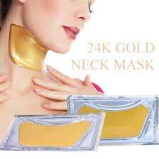 24k Gold Infused Anti-Ageing Neck Mask
