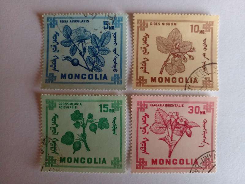 Mongolia 1968 Berries