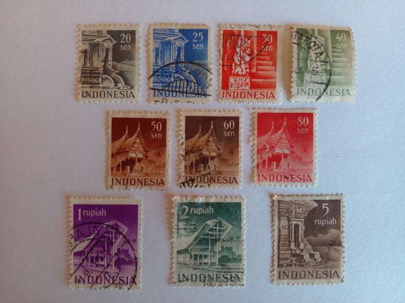 Indonesia 1949 Buildings