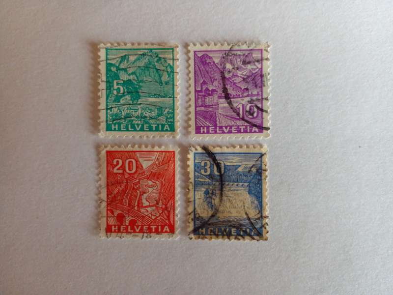 Switzerland 1934 Landscapes