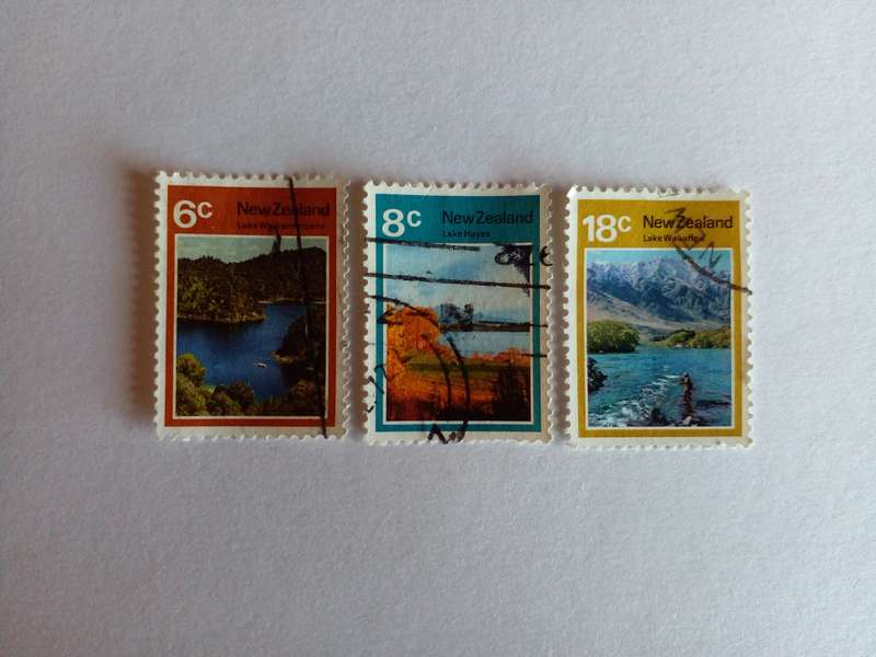 New Zealand 1972 Lakes