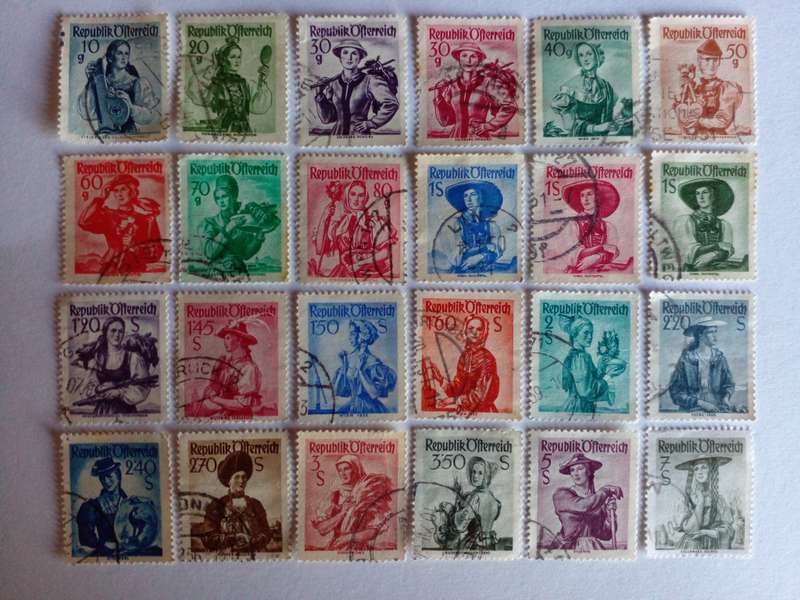 Austria 1948 Costumes