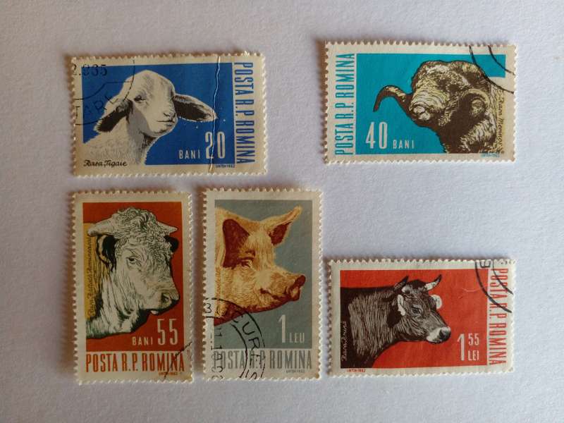 Romania 1962 Domestic Animals