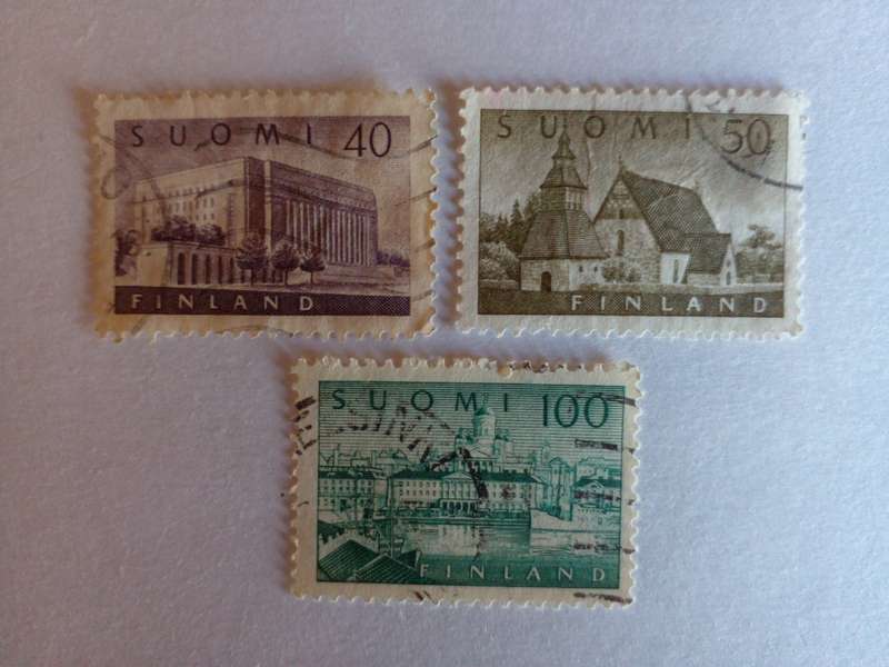 Finland 1956 Daily Stamps