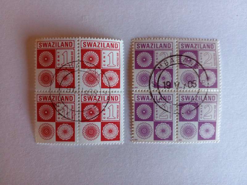 Swaziland 1991 Postage Due