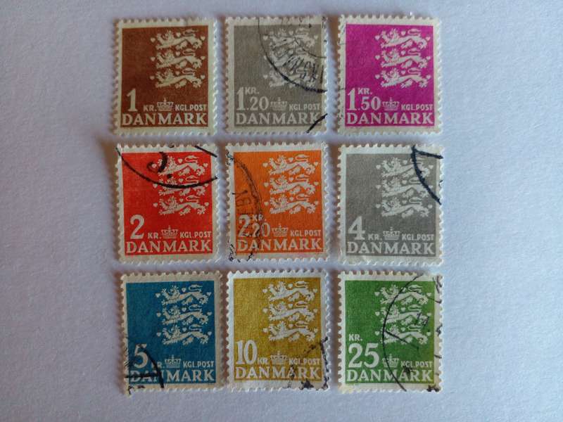Denmark 1946 Small National Arms