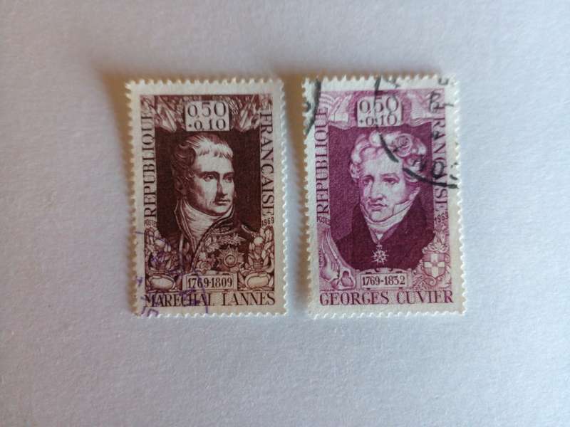 France 1969 Famous Frenchmen