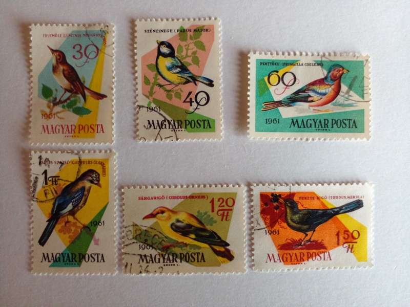 Hungary 1961 Birds
