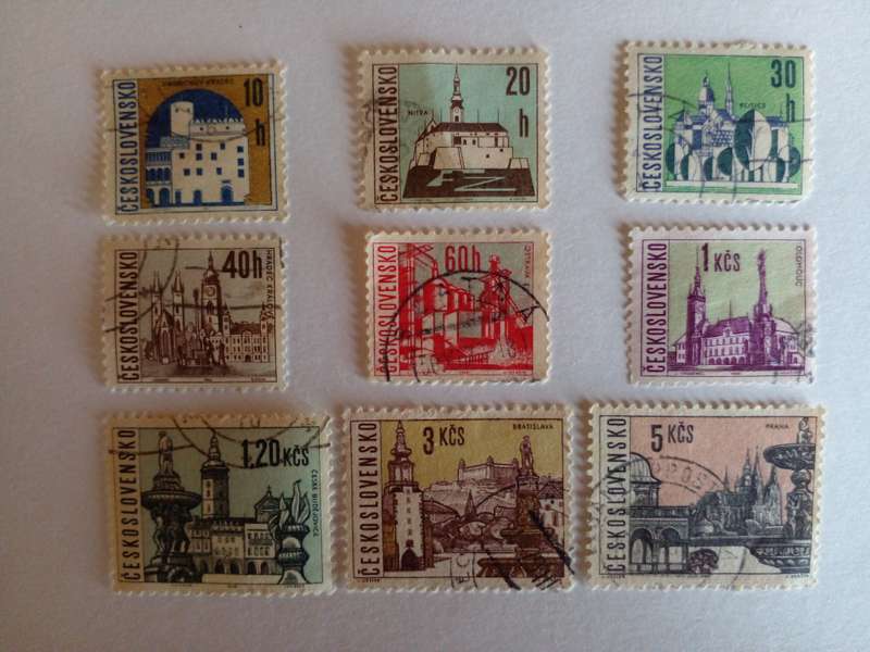 Czechoslovakia 1965 Czech Towns