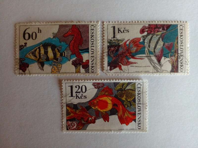 Czechoslovakia 1975 Fish