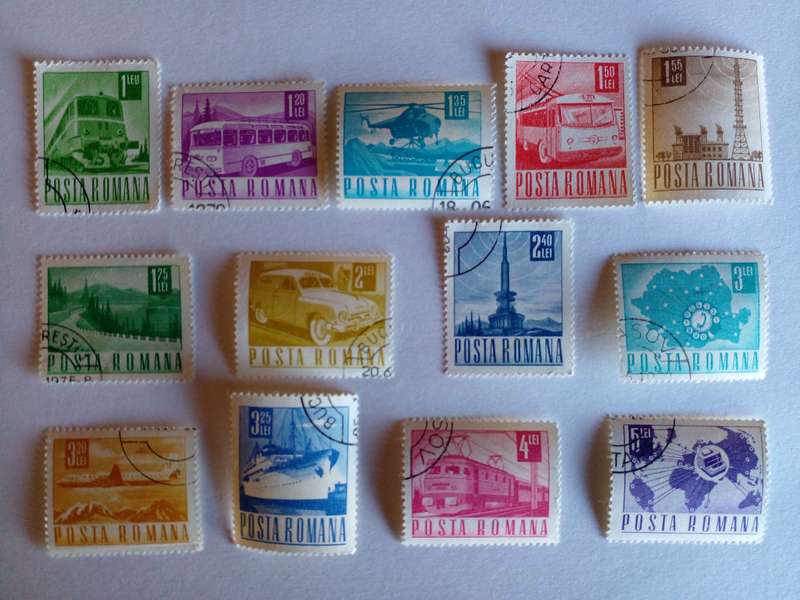 Romania 1971 Transport and Communication