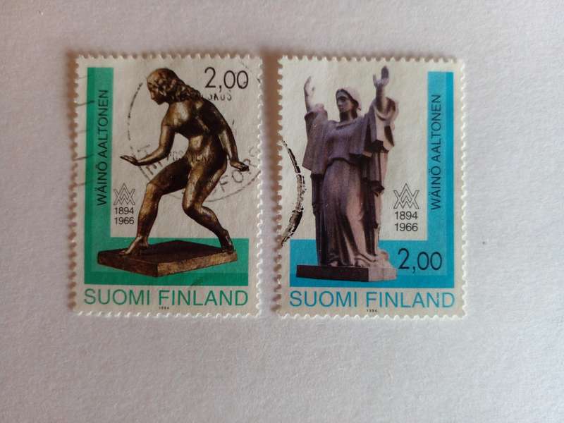 Finland 1994 100th Anniversary of birth Waino Aaltonen