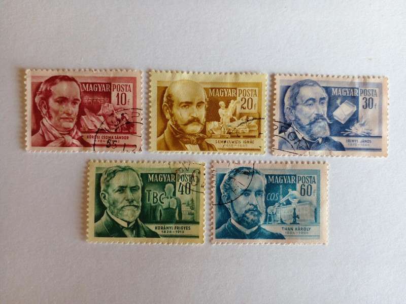 Hungary 1954 Scientists