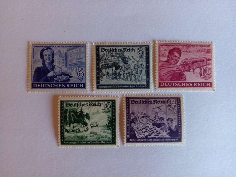 Germany (Deutsches Reich) 1944 Charity Stamps