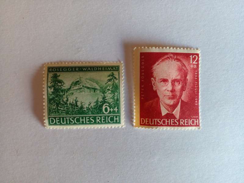 Germany (Deutsches Reich) 1943 Peter Rosegger