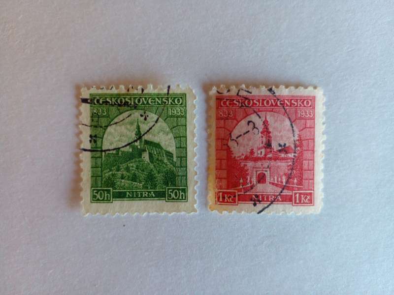 Czechoslovakia 1933 1100th Anniversary of Nitra