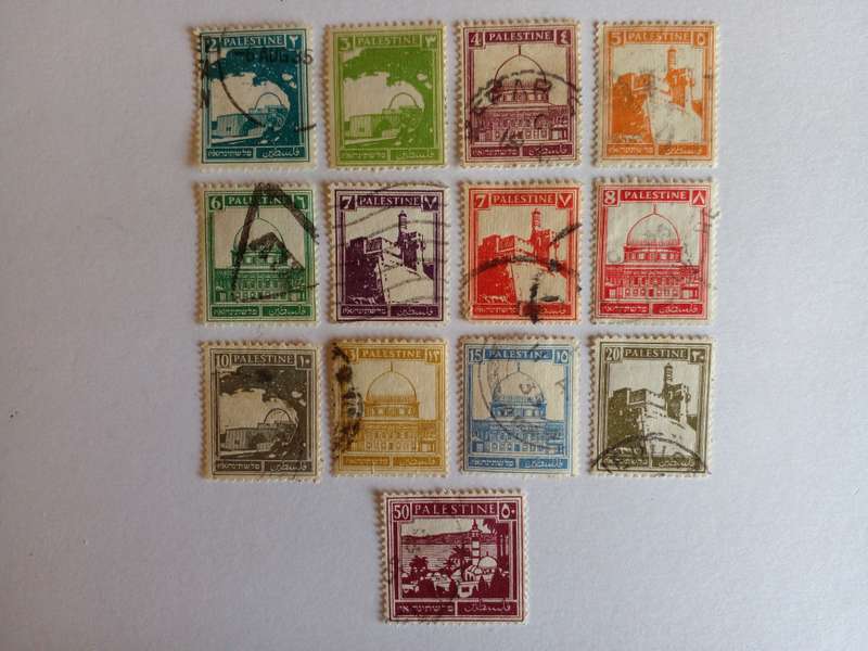 Palestine 1927 Definitive Issue