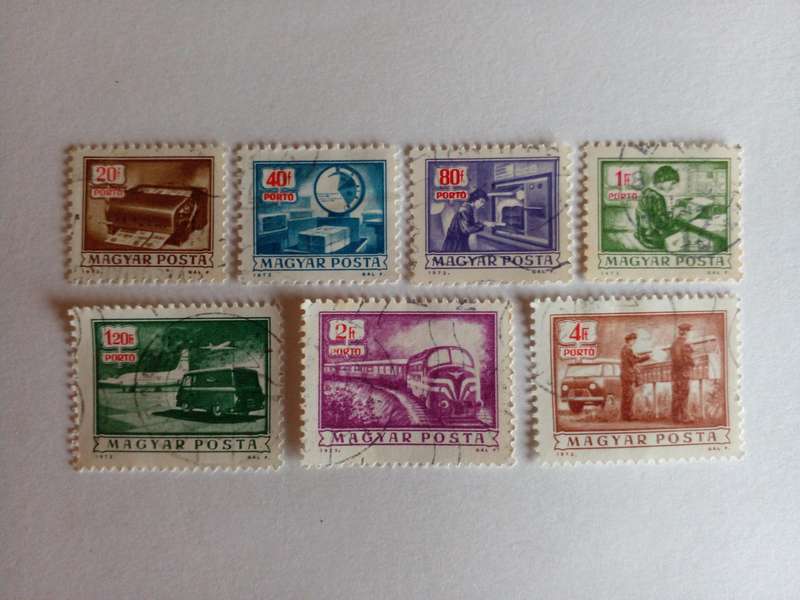 Hungary 1973 Postage Due