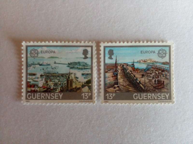 Guernsey 1983 Europa Stamps