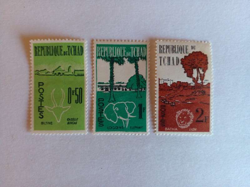 Chad 1961 First Anniversary of Independence